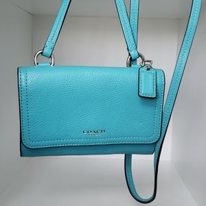 Coach Teal Crossbody Purse